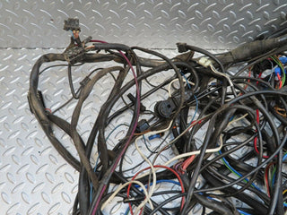 W123 engine chassis body wire wiring harness used OEM