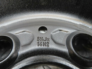 W123 steel wheel 5.5jx14h2 et30 5x112 used OEM