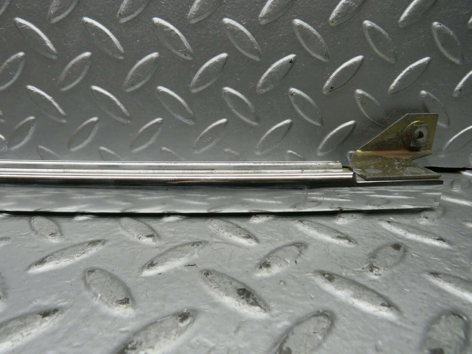 22003 Mercedes-Benz S123 280TE Rear Left Door Chrome Window Channel