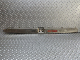 W123 Wagon trunk ornamental chrome cover used OEM