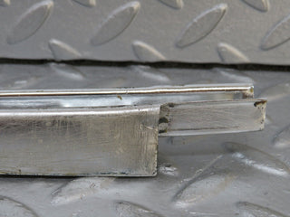W108 front right door window chrome channel used OEM