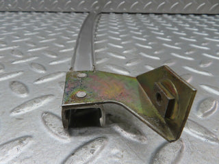 W123 rear left door chrome window channel used OEM