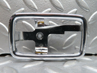 W123 chrome frame for door opener right used OEM