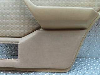 W124 rear right door card beige used OEM