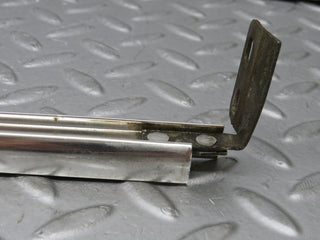 W108 rear left door window chrome channel used OEM