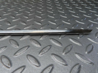 W111 front left door window chrome frame used OEM