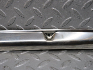 R129 SL folding top chrome top cover trim right used OEM