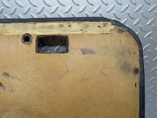 W109 front right door card blue used OEM