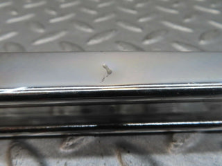 W111 front right door window chrome frame used OEM