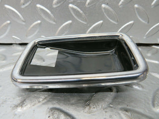W114 chrome frame for door opener right used OEM