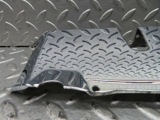 C140 Coupe left door chrome cover used OEM