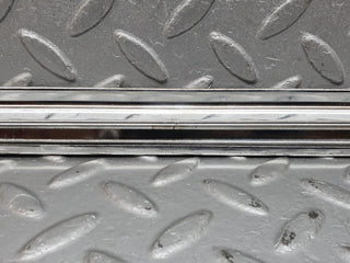 W126 rear right door chrome moulding trim used OEM