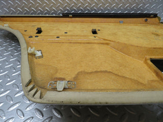 W124 rear right door card beige used OEM