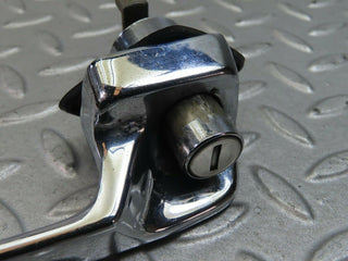 W115 chrome door handle front right used OEM