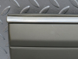 W126 rear left door moulding trim used OEM