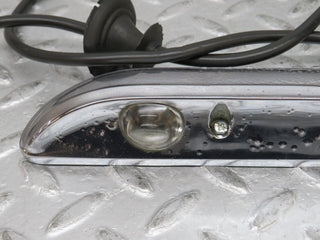 W109 number plate light trunk chrome used OEM