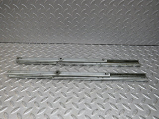 W126 Coupe front left seat rail pair used OEM