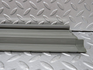 W126 rear left door sill trim grey used OEM