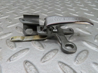 W116 rear left interior chrome door handle used OEM