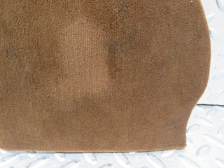 W116 front left kick panel brown used OEM