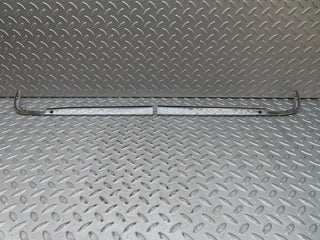 W116 trunk lid chrome moulding trim pair used OEM
