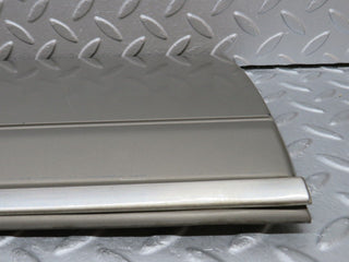 W126 rear left door moulding trim used OEM