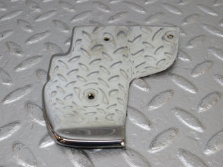 W126 Coupe door chrome cover left side used OEM