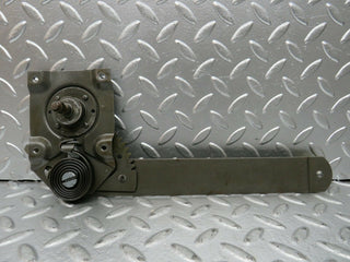 W110 Fintail Heckflosse rear right manual window regulator used OEM