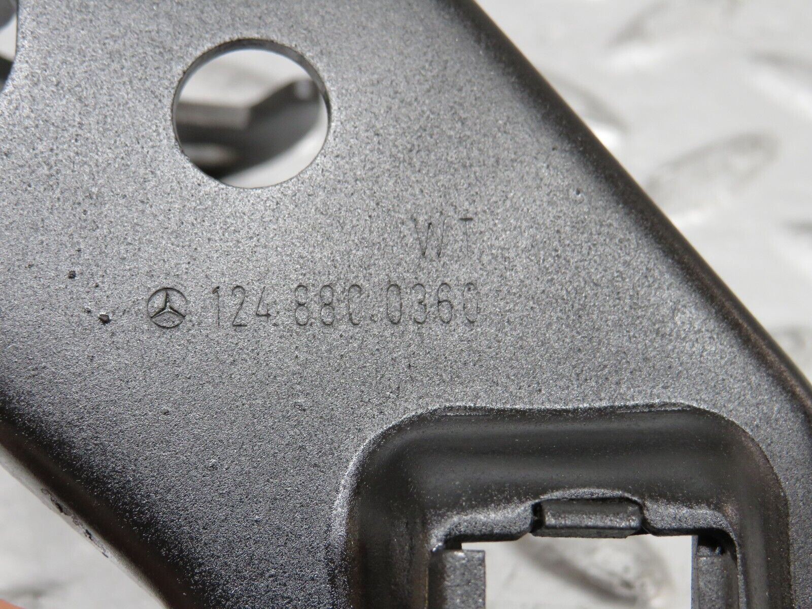 26734 Mercedes-Benz C124 220CE Coupe Bonnet Safety Latch 1248800360