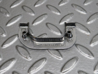 32178 Mercedes-Benz W123 230E Left Interior Chrome Door Latch Trim 1237230124