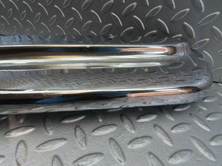 W111 front left upper bumper corner used OEM