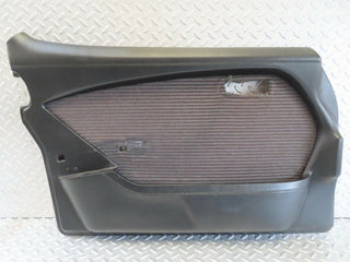 W116 front left door card black used OEM