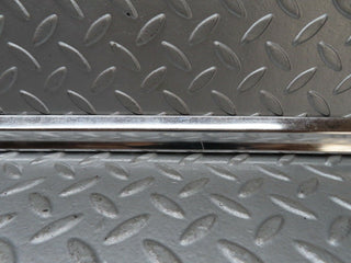 W116 rear right door chrome moulding trim used OEM