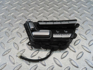 W221 front left seat control with door unlock switch used OEM