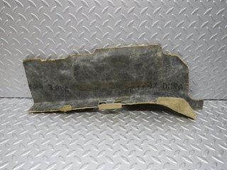R129 SL rear floor cross member mat carpet beige used OEM