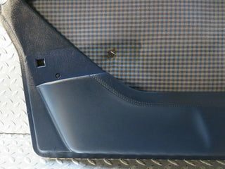 W116 front left door card blue used OEM