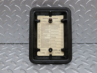 W123 fuse box cover lid used OEM