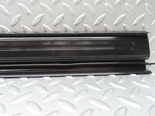 W123 rear right door sill trim black used OEM