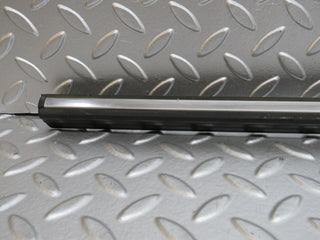 W123 trunk boot lid chrome moulding trim used OEM