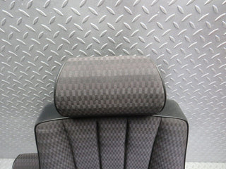 W201 Baby Benz front left passenger seat black used OEM