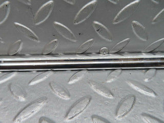 W123 front left door chrome moulding trim used OEM