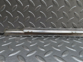 W116 rear right door chrome moulding trim used OEM