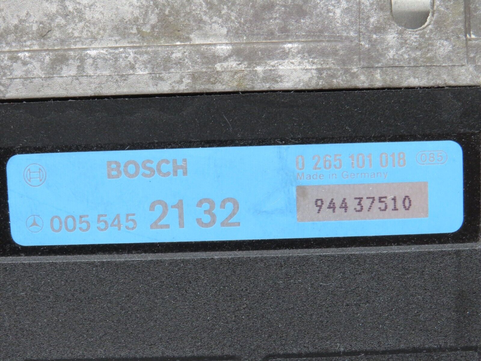 36544 Mercedes-Benz W201 190E 2.0L ABS Control Unit Bosch 0055452132 0265101018