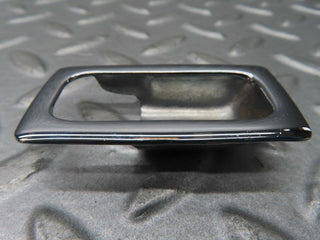 W123 Coupe door lock handle surround chrome used OEM