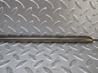 W124 Coupe rear right window exterior chrome trim used OEM