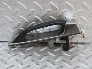 W123 rear exterior chrome handle used OEM