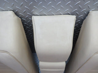 34414 Mercedes-Benz C126 380SEC Coupe Rear Seat Set Leather Beige 1249240123