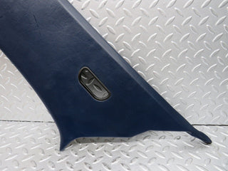 31940 Mercedes-Benz W123 230E C Pillar Cover Panel Right Side Blue 1236900425