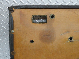 W108 rear left door card black used OEM