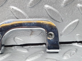 40764 Mercedes-Benz W123 300D Interior Chrome Door Latch Trim Left 1237230124